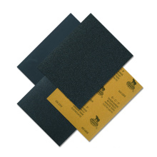 Silicon carbide waterproof sandpaper with kraft paper backing for glass, varnish and automotive polishing